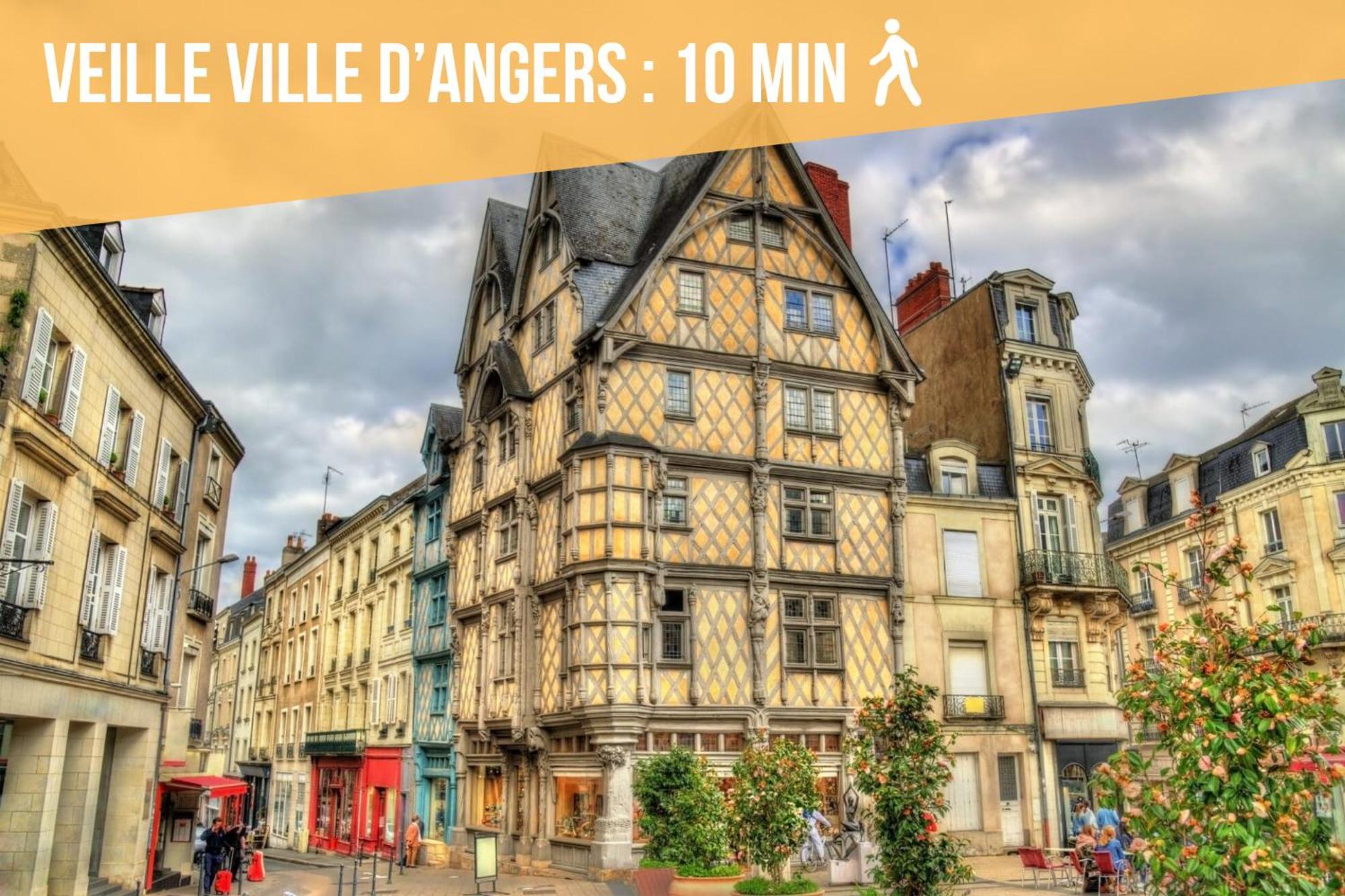 Appartement Coeur De Ville Angers Exteriör bild
